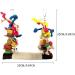 HPiano Parrot Toys - Natural Wood Bird Swings & Chewing Accessories for Parrots | Colorful Hanging Toys - Buy Online on GoSupps.com