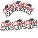 INOOMP 18 Pcs 2023 Graduation Arrangements Class of 2023 Congratulations Cupcake Toppers Grad Party Cupcake Topper Congrats Grad Graduation Cupcake Topper Graduation Season Paper Flash - Buy Online on GoSupps.com