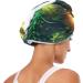 Super Absorbent Angry Green & Yellow Dragon Hair Towel 2 Pack - Quick Dry Hair Turbans for Women & Girls - Buy Online on GoSupps.com