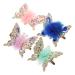 FRCOLOR Hair children's hairpin womens hair clips tiaras for girls hair clips medium hair barrettes for women thick ponytail clip Tassel flying hair girl child pearl claw clip Clips