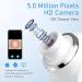 Blackhead Remover Vacuum with Camera | USB Pore Vacuum for Men and Women | 6 Suction Heads & 3 Modes | Blue - Buy Online on GoSupps.com