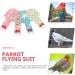 PopetPop Bird Diapers - 4 Washable & Reusable Parrot Diapers for Mini-Aras & Budgies XL | International Shipping - Buy Online on GoSupps.com