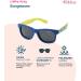 Kiddus Baby Sunglasses with Polarized Lenses, UV400 Coating, 100% UVA/UVB Protection, for 8+ Months, BPA-Free, Impact Resistant Goggles for Boys and Girls - Tropical Design - Buy Online on GoSupps.com