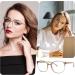 Buy Blue Light Blocking Glasses for Men & Women | Stylish Round Anti-Eyestrain Glasses for Gaming & Reading - Buy Online on GoSupps.com