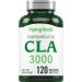 Piping Rock CLA Supplements | 3000mg | Conjugated Linoleic Acid | 120 Softgels | Non-GMO Gluten Free