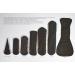 13pcs Set Mini Wet Bag + Charcoal Bamboo Mama Cloth/ Menstrual Pads - Buy Online on GoSupps.com