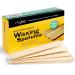 Mylee Premium Salon Quality Disposable Wooden Spatulas for Waxing Pack of 100 Hygenic and Suitable for Warm and Hot Waxes