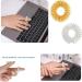 Zhenp 12-Piece Acupressure Ring Set - Metabolism Massage Rails for Finger Therapy & Joint Relief (Gold/Silver) - Ideal for All Ages - Buy Online on GoSupps.com