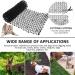 Cat Scat Mat with Spikes 78.7inch Animal Spikes Repellent Mat Plant Protection Net Cat Deterrent Devices with Garden U Shape Pegs and Twist Ties for Outdoor Garden Fence - Buy Online on GoSupps.com
