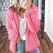 FUNEY Women's Warm Sherpa Fleece Hoodie Jacket in Pink - Cozy Winter Cardigan - Buy Online on GoSupps.com