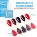 2 * 15ml Gel Nail Polish Remover Gel Remover for Nails Peel Off In 3-5 Minutes Quickly & Easily Removes Gel Nail Polish Gel Polish Remover with Cuticle Pusher Nail Files Blue - Buy Online on GoSupps.com