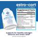 NuEthix Formulations Estro-Cort Anti-Estrogen Support - Dietary Supplement - 120 Capsules | International Shipping Available - Buy Online on GoSupps.com