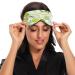 Haskirky Light Blocking Eye Mask for Adults - Breathable & Adjustable Sleep Mask for Travel, Yoga, Meditation - Cartoon Frogs Design - Buy Online on GoSupps.com