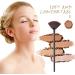 New Single Makeup Brush Blending/Contour/Cheek Blusher Powder Sector Makeup Brush Soft Fan Brush Foundation Brushes (black) Jasnyfall - Buy Online on GoSupps.com