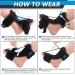 Plantar Fasciitis Night Splint with Foot Drop Orthotic Brace & Spiky Massage Ball - Buy Online on GoSupps.com