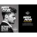 Nish Man 150ml Hair Styling Gel Wax for Men | Ultra Strong Hold | Edge Control | Hair Clay Aqua Wax | Rugby Scent - Buy Online on GoSupps.com