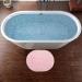 Vllold Rose Foot Scrubber for Shower | Non-Slip Suction Cup Foot Massage Device for All Ages | Easy to Clean Wall Assembly - Buy Online on GoSupps.com
