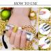 2 Pcs Mini UV Nail Lamp with Stamper & Scraper Plate - Portable LED Light Dryer for DIY Nail Art - Buy Online on GoSupps.com