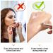100 Piece Single-Use Hand Palette for Makeup Artists | Transparent Waterproof Tape | 2.3 x 2.3 Inches - Buy Online on GoSupps.com