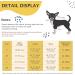 Vejaoo Waterproof Dog Raincoat - Reflective Hooded Jacket for Small & Medium Dogs | Adjustable Windproof Dog Rain Jackets (Yellow Large) - Buy Online on GoSupps.com