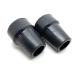 Quantum Leap Pack of Two 22mm Heavy Duty Rubber Ferrules Type Z Added Metal Washer for Extra Strength Crutch Tips Walking Stick Feet - Walking Stick Rubber Tips (22mm Black) - Buy Online on GoSupps.com