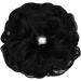 Messy Bun Hair Scrunchie Extension | Curly Wavy Updo Synthetic Chignon Ponytail Accessory - Dark Black | Women Girls - 1 PCS - Buy Online on GoSupps.com