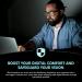 Xfeel Clip-On Blue Light Blocking Glasses for Big Prescription - Fit Over Glasses for Men & Women - Ideal for Computer TV & Gaming - Buy Online on GoSupps.com