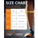 CAMBIVO 2 Pairs Calf Compression Sleeves for Men & Women - Shin Splint and Calf Support for Running, Sports, Flight, Hiking, Cycling - L-XL, Pure Black - Buy Online on GoSupps.com
