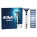 Gillette Mach3 Turbo Men's Razor with Lubricated Strips + 9 Refill Blades New