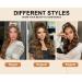 YEESHEDO Brown Long Wavy Ponytail Hair Extension - 26 Dirty Blonde Synthetic Clip-in Hairpiece for Women - Buy Online on GoSupps.com