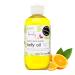 Green + Lovely Better than Butter Belly Oil(Tangerine) | Pregnancy Stretch Mark Prevention | 9 fl oz. Lasts for up to 6 Months | Natural Oil and Vitamin E Enriched for Amazing Skin Pre/Post Pregnancy Sweet Orange