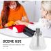 Baluue Push-down Dispenser Bottle - Empty Refillable Pump Bottle Empty Cleaner Storage Bottle for Nail Polish Remover Liquid - Buy Online on GoSupps.com