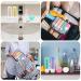 Pamiyo Silicone Travel Bottles Set - 90ml Leak-Proof Containers (4 Pack) for Toiletries - Refillable Liquid Travel Essentials in Yellow - Buy Online on GoSupps.com