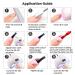 RARJSM Clear Blooming Gel Polish 15ML - UV/LED Soak Off Nail Art Polish for Magical DIY Manicure Design - Buy Online on GoSupps.com
