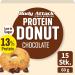 Body Attack Protein Donut - Chocolate 15 x 60g | 13% Protein Low-Sugar Palm Oil-Free Vegetarian Pastry Alternative - Buy Online on GoSupps.com