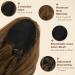 BARSDAR 26 Inch Wavy Ponytail Extension Drawstring - Chestnut & Chocolate Brown Synthetic Hairpiece for Women - Daily & Party Wear (Pack of 1) - Buy Online on GoSupps.com
