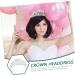 1pc Large Bridal Tiara Fashion Crystal Headwear Crown Hair Band Wedding Headband Crystal Headdress Crown Headband Bride Hair Bridal Headdress Bride Crown Crystal Crowns 16x16x8cm Silver - Buy Online on GoSupps.com