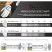 FINGER TEN Men's Premium Soft Cabretta Leather Golf Gloves - 3 Pack, Left Hand (LH) Right Hand (RH) with Cadet Sizes, Small to XXL - Buy Online on GoSupps.com