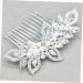 FRCOLOR 1pc hair barrettes for women hair accessories for women wedding rhinestone hair comb flower girl hair accessories for wedding bridal hair comb Hair piece European and American Miss - Buy Online on GoSupps.com