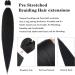 Beyond Beauty 8 Packs Black Pre Stretched Braiding Hair Synthetic Yaki EZ Braiding Coi Leray Braids Knotless Braiding Hair Extensions Pre Stretched Hot Water Setting Crochet Braids 42Inch(#1B) 8Packs-42Inch #1B - Buy Online on GoSupps.com
