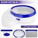 Buy Ayitoo Paraffin Baths for Hands & Feet - Electric Wax Bath with Accessories 265W - Blue | Best Paraffin Wax Treatment - Buy Online on GoSupps.com