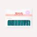 AVOA Beauty Nail Foil - Teal Me More | Long-Lasting Glitter Nail Wraps | Self-Adhesive 16 Pack - Buy Online on GoSupps.com