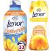 Lenor Outdoorable Ultra Concentrated Fabric Conditioner 33 Washes 462ml + Lenor in-Wash Scent Booster Beads 176 gr Summer Breeze Bundle Scent
