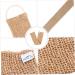 Extra Long Handled Bath Scrubber & Loofah Gloves - Exfoliating Back Brush & Shower Accessories for Spa-Like Clean | International Shipping - Buy Online on GoSupps.com