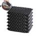 Scrub Sponge - Washing Up Sponge | Steel Wool Sponges for Kitchen | Kitchen Double Sided Dish Cleaner Scrubbers | Non-Scratch Metal Scrubbing | Dish Scrubber Household Cleaning Sponges for Home Cafe Black