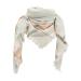 HANXIULIN Women's Scarf Cotton Cashmere Scarf Scarves for All Seasons Triangular Scarf Large Multi-Purpose Scarf for Women Scarf A Gray