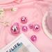 7pcs Disco Ball Cake Toppers 4 Sizes Disco Balls for Cake Disco Ball Party Decorations Disco Theme Accessories for 70s Theme Party Favors (Pink) - Buy Online on GoSupps.com