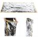 2Pcs Emergency Survival Camping Sleeping Bags - Insulation Envelope Bag Silver - Buy Online on GoSupps.com
