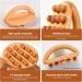 Wood Therapy Massage Tools - 14 Pearl Wood Roller for Lymphatic Drainage & Cellulite Massage | Gua Sha Holz-Massage Device - Buy Online on GoSupps.com