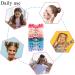 GYGYL 8Pcs Mixed Color Hair Ties for Women & Girls - No Damage Ponytail Holders - Style 21 - Buy Online on GoSupps.com